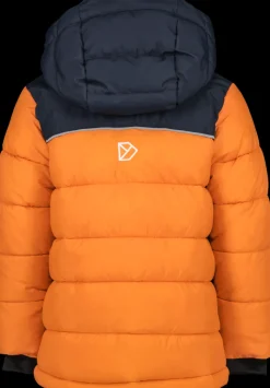 Didriksons Fox Kids' Jacket Orange Jam