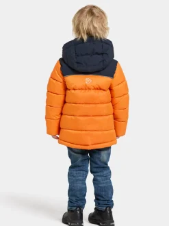 Didriksons Fox Kids' Jacket Orange Jam