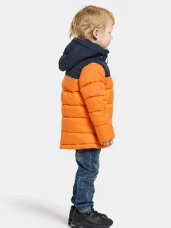 Didriksons Fox Kids' Jacket Orange Jam