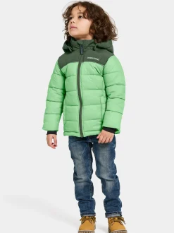 Outlet Didriksons Fox Kids' Jacket Dusty Lime