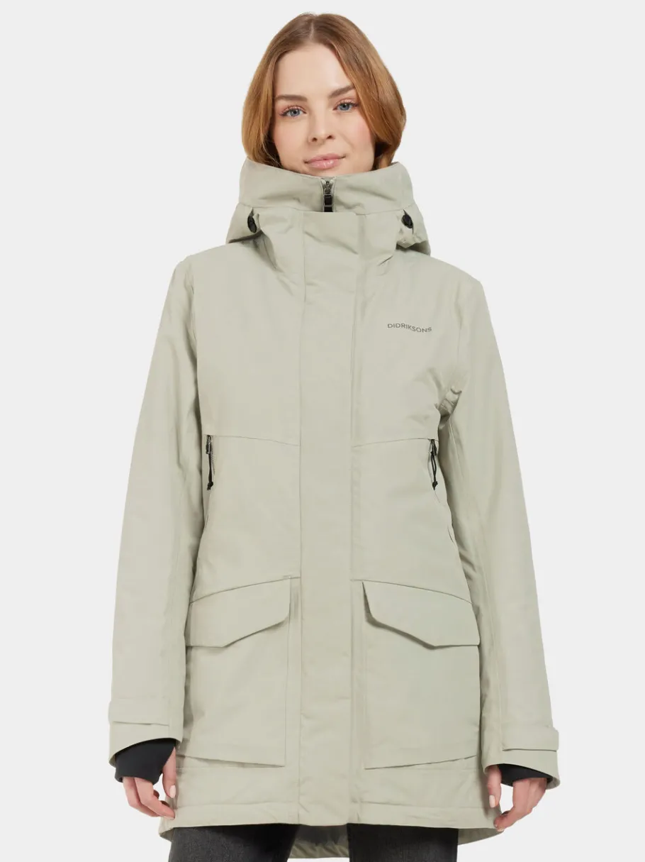 Discount Didriksons Frida Parka Wilted leaf