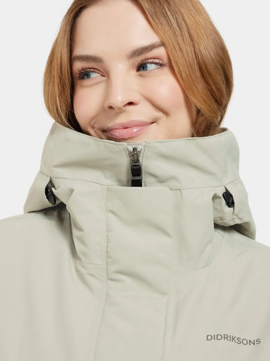 Discount Didriksons Frida Parka Wilted leaf