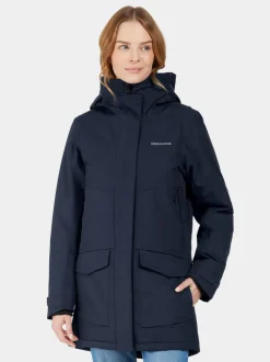 Discount Didriksons Frida Parka Dark Night Blue