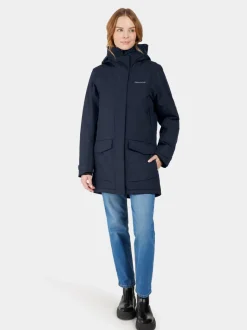 Discount Didriksons Frida Parka Dark Night Blue