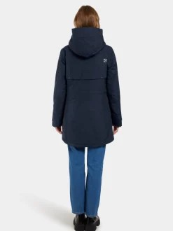 Discount Didriksons Frida Parka Dark Night Blue