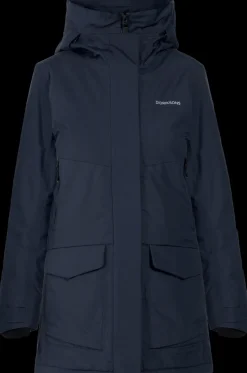 Discount Didriksons Frida Parka Dark Night Blue