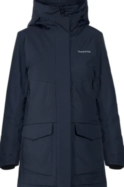Discount Didriksons Frida Parka Dark Night Blue