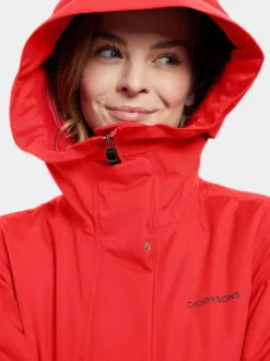 Sale Didriksons Frida Parka Pomme Red