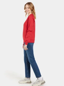 Discount Didriksons Fyn Sweater Pomme Red