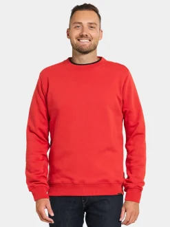 Outlet Didriksons Fyn Sweater Pomme Red