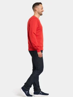 Outlet Didriksons Fyn Sweater Pomme Red