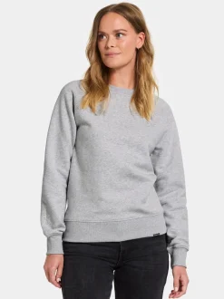 Sale Didriksons Fyn Sweater Aluminum melange