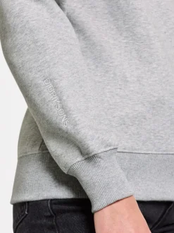 Sale Didriksons Fyn Sweater Aluminum melange