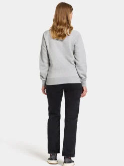 Sale Didriksons Fyn Sweater Aluminum melange
