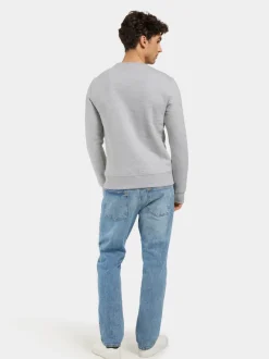 Outlet Didriksons Fyn Sweater Aluminum melange