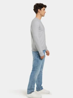 Outlet Didriksons Fyn Sweater Aluminum melange