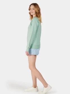 Didriksons Fyn Sweater Pale Mint