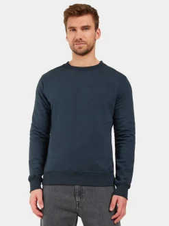 Clearance Didriksons Fyn Sweater Navy