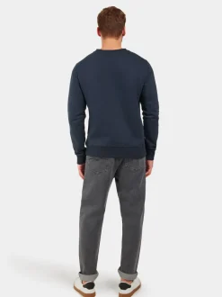 Clearance Didriksons Fyn Sweater Navy