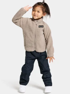 Outlet Didriksons Gibbs Kids' Full-Zip Beach beige