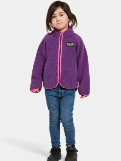 Outlet Didriksons Gibbs Kids' Full-Zip Royal Purple