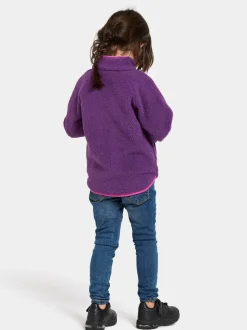 Outlet Didriksons Gibbs Kids' Full-Zip Royal Purple