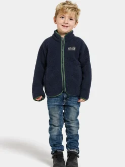 Hot Didriksons Gibbs Kids' Full-Zip Navy