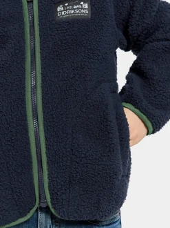 Hot Didriksons Gibbs Kids' Full-Zip Navy