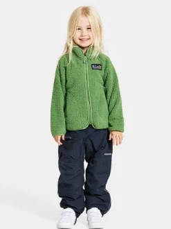 Discount Didriksons Gibbs Kids' Full-Zip Algae Green