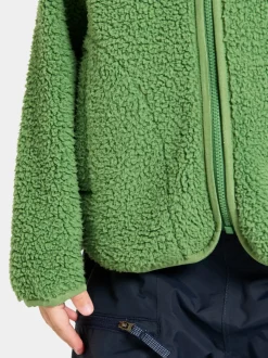 Discount Didriksons Gibbs Kids' Full-Zip Algae Green
