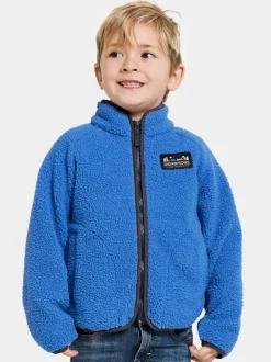 Didriksons Gibbs Kids' Full-Zip Caribbean blue