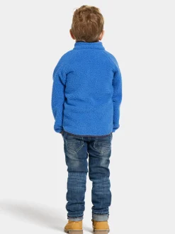 Didriksons Gibbs Kids' Full-Zip Caribbean blue