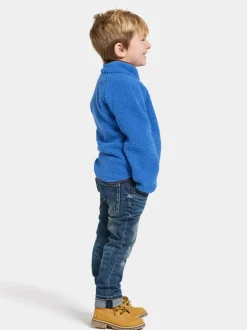Didriksons Gibbs Kids' Full-Zip Caribbean blue