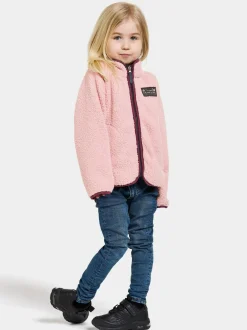 Didriksons Gibbs Kids' Full-Zip Dusty pink