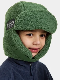 Hot Didriksons Gosig Kid's Cap Pine Green
