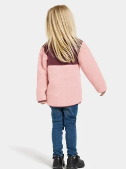 New Didriksons Gosig Kids' Half-Zip Dusty pink