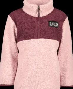 New Didriksons Gosig Kids' Half-Zip Dusty pink
