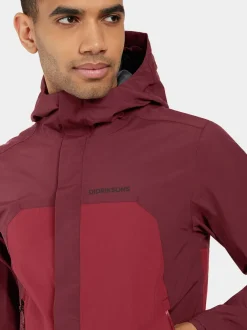 Clearance Didriksons Grit Men's Jacket Anemon Red