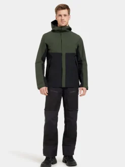 Sale Didriksons Grit Men's Jacket Deep Green