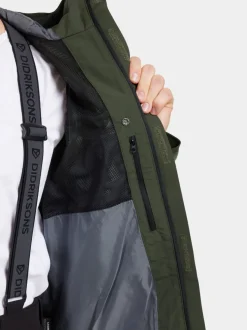 Sale Didriksons Grit Men's Jacket Deep Green