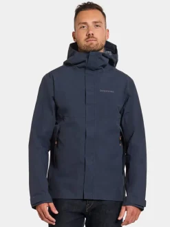 Discount Didriksons Grit Men's Jacket Dark Night Blue