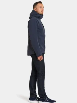 Discount Didriksons Grit Men's Jacket Dark Night Blue