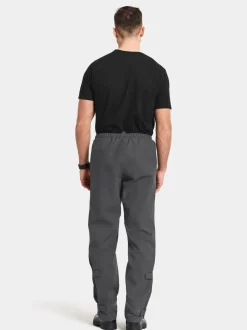 Clearance Didriksons Grit Unisex Rain Pants Coal black