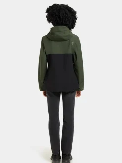 Clearance Didriksons Grit Women's Jacket Deep Green