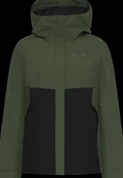 Clearance Didriksons Grit Women's Jacket Deep Green
