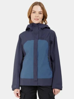 Outlet Didriksons Grit Women's Jacket Blue Arcad