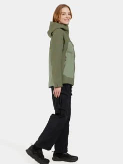 Hot Didriksons Grit Women's Jacket Wild Forest Green