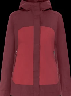 Outlet Didriksons Grit Women's Jacket Anemon Red
