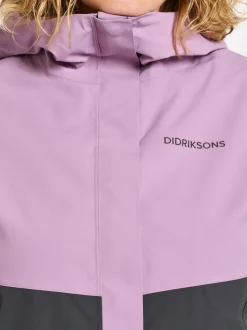 New Didriksons Grit Women's Jacket Purple Rain