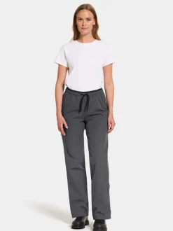 Best Didriksons Grit Women's Rain Pants Coal black